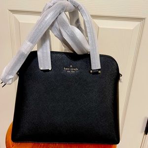 NWT Kate Spade Maude Medium Dome Satchel in Black WKRU5883